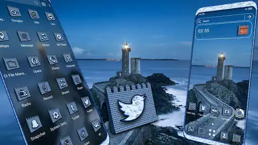 Play Sea Lighthouse Launcher Theme  and enjoy Sea Lighthouse Launcher Theme with UptoPlay