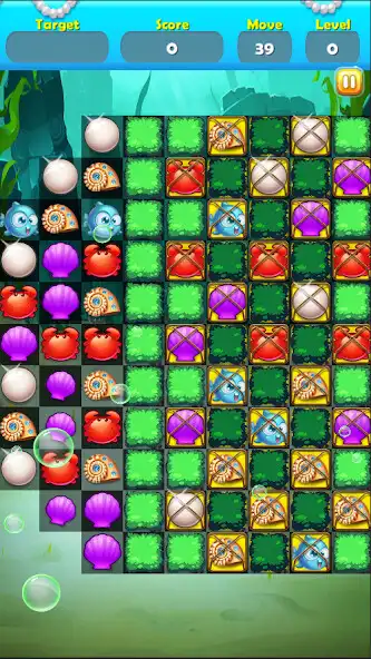 Play APK Sea Match 3: Ocean King  and enjoy Sea Match 3: Ocean King with UptoPlay com.QUYNHStudio.Oceanking