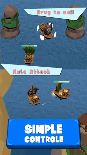 Play Sea of Pirate Thieves : uncharted sailing ship  and enjoy Sea of Pirate Thieves : uncharted sailing ship with UptoPlay