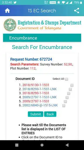 Play Search EC - Telangana Encumbrance Certificate  and enjoy Search EC - Telangana Encumbrance Certificate with UptoPlay