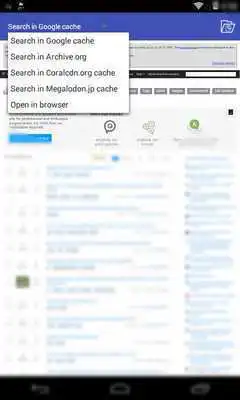 Play Search page in Web Archive