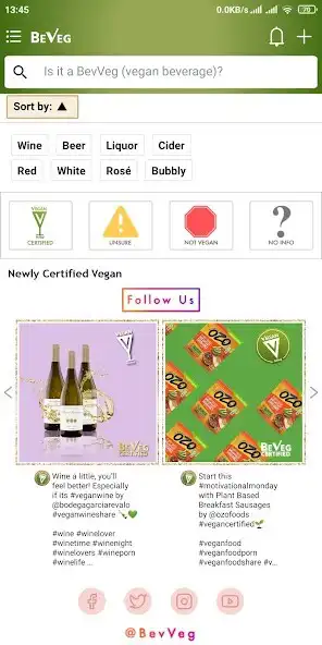 Play Search Vegan Wine/Beer - BevVeg as an online game Search Vegan Wine/Beer - BevVeg with UptoPlay