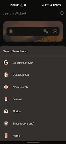 Play Search Widget (Material You) as an online game Search Widget (Material You) with UptoPlay