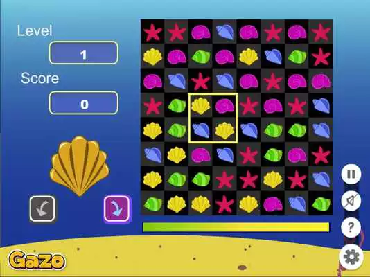 Play Seashell Gems Twist