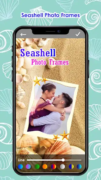 Play Seashell Photo Editor Frames  and enjoy Seashell Photo Editor Frames with UptoPlay