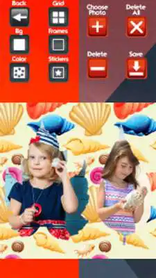 Play Seashells Photo Collage