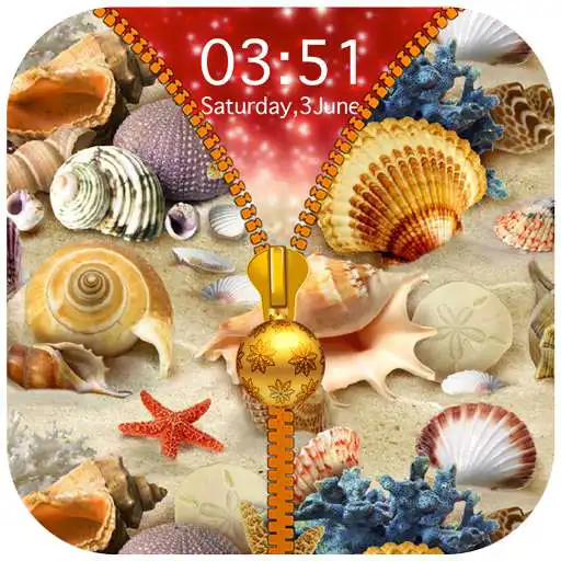 Play Seashell Zipper Lock Screen APK Play Seashell Zipper Lock Screen APK