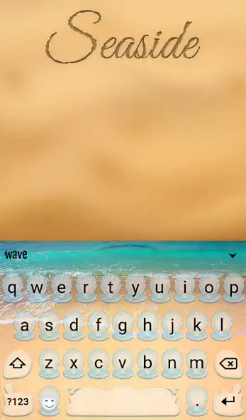 Play Seaside Animated Keyboard + Live Wallpaper as an online game Seaside Animated Keyboard + Live Wallpaper with UptoPlay