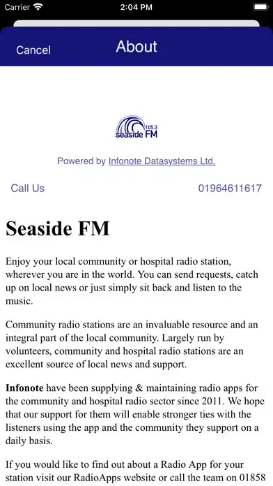 Play Seaside FM as an online game Seaside FM with UptoPlay