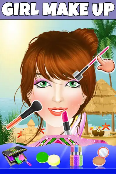 Play Seaside Girls Fashion Salon  and enjoy Seaside Girls Fashion Salon with UptoPlay