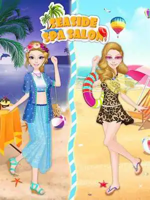 Play Seaside Salon: Girls Games