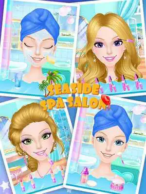 Play Seaside Salon: Girls Games