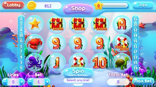 Play Sea Slots as an online game Sea Slots with UptoPlay