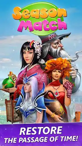 Play Season Match－Magic Jewel Story as an online game Season Match－Magic Jewel Story with UptoPlay
