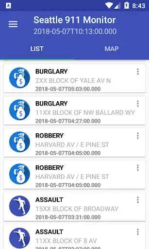 Play Seattle 911 Incidents Monitor as an online game Seattle 911 Incidents Monitor with UptoPlay