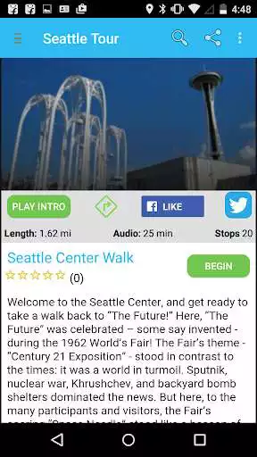 Play Seattle Center Walk