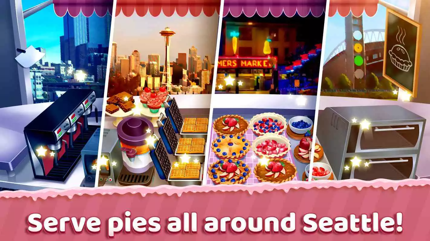Play Seattle Pie Truck - Fast Food Cooking Game