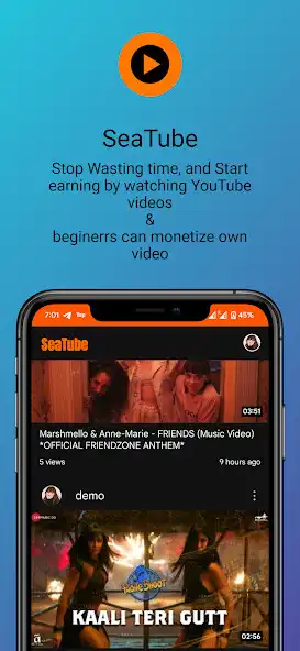 Play SeaTube : Watch and Earn  and enjoy SeaTube : Watch and Earn with UptoPlay