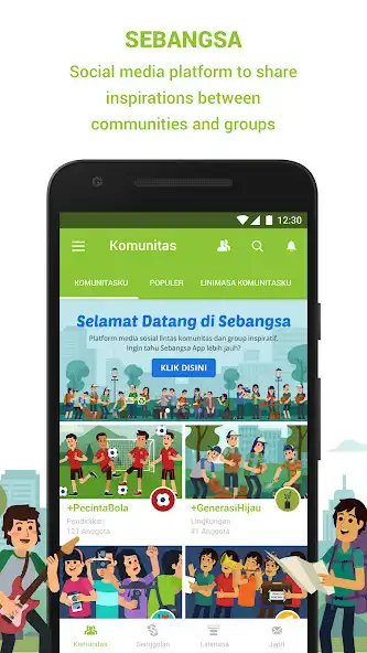 Play Sebangsa - Komunitas  and enjoy Sebangsa - Komunitas with UptoPlay