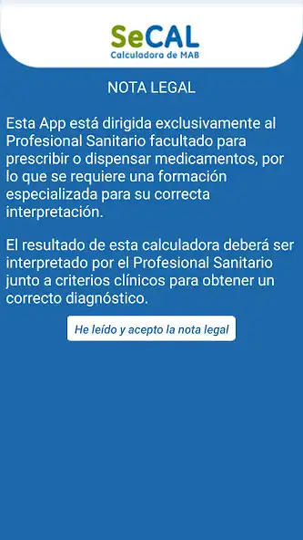 Play SeCAL calculadora de MAB  and enjoy SeCAL calculadora de MAB with UptoPlay