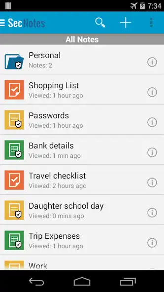 Play Sec Notes- Free Secure Notepad  and enjoy Sec Notes- Free Secure Notepad with UptoPlay