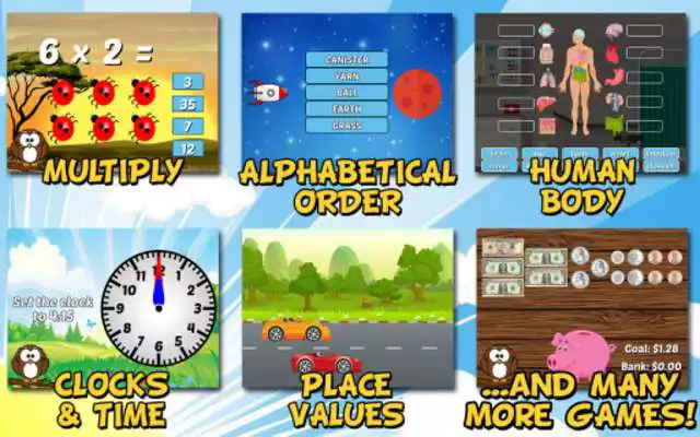 Play Second Grade Learning Games Free