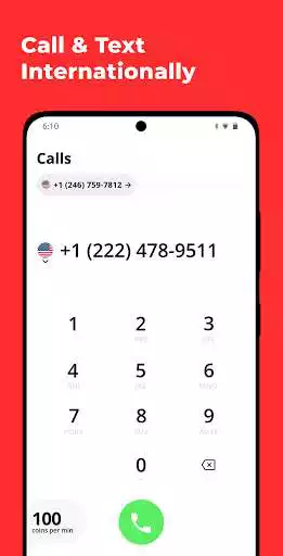 Play Second Phone Number: TapCall as an online game Second Phone Number: TapCall with UptoPlay