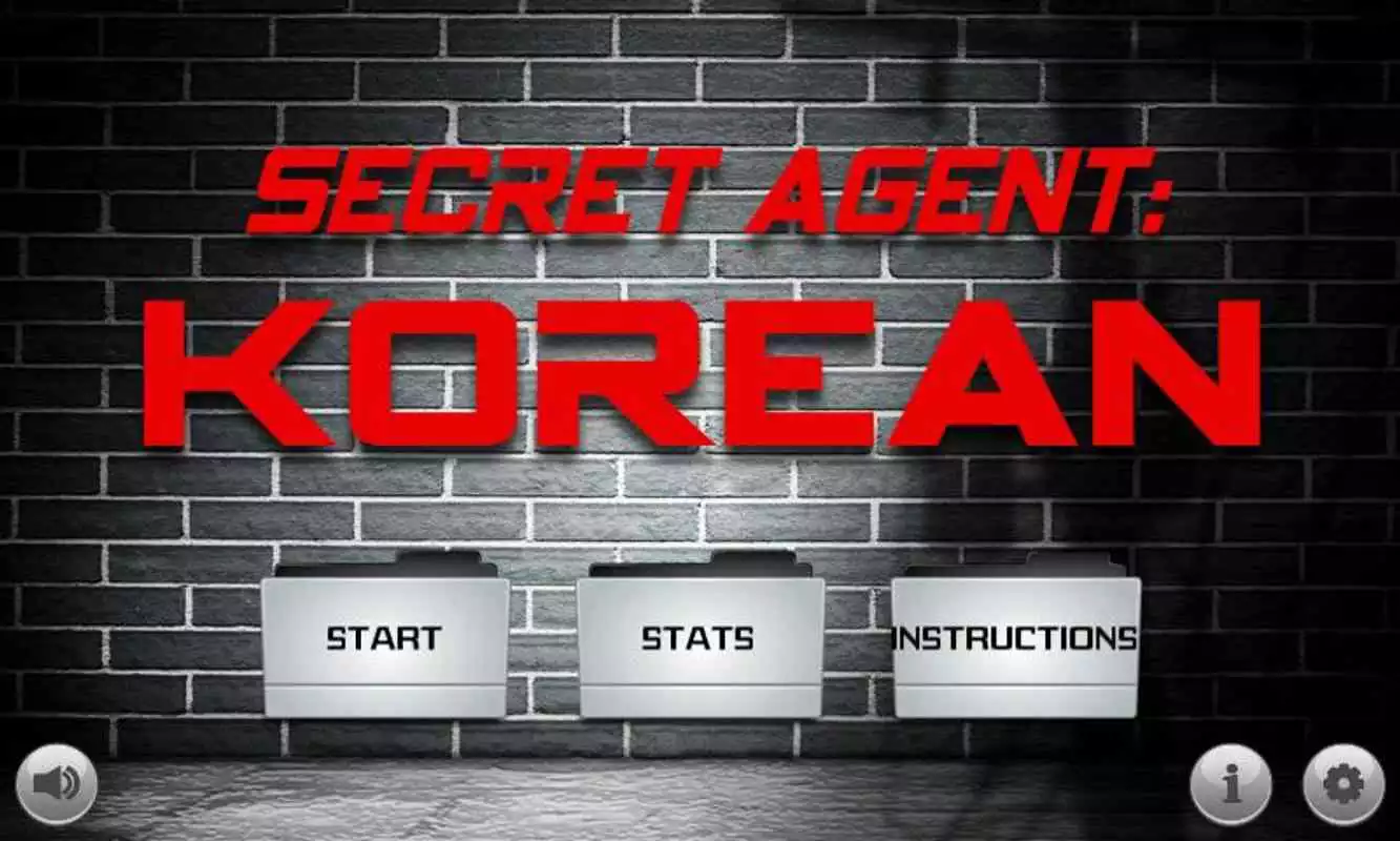 Play Secret Agent: Korean Lite