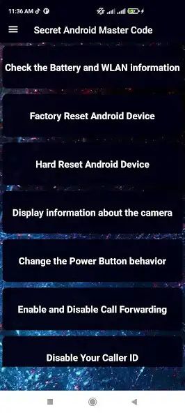 Play Secret Android Master Code  and enjoy Secret Android Master Code with UptoPlay