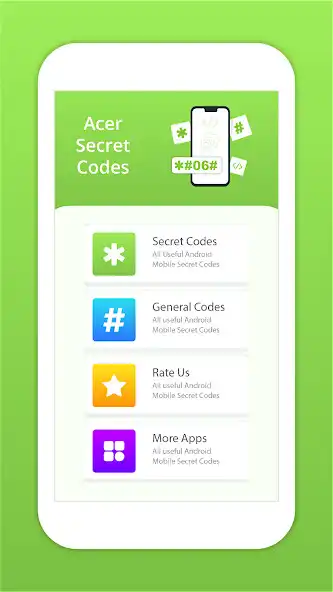 Play Secret Codes for ACER Mobiles as an online game Secret Codes for ACER Mobiles with UptoPlay