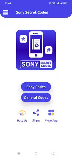 Play Secret Codes for Sony Mobiles  and enjoy Secret Codes for Sony Mobiles with UptoPlay