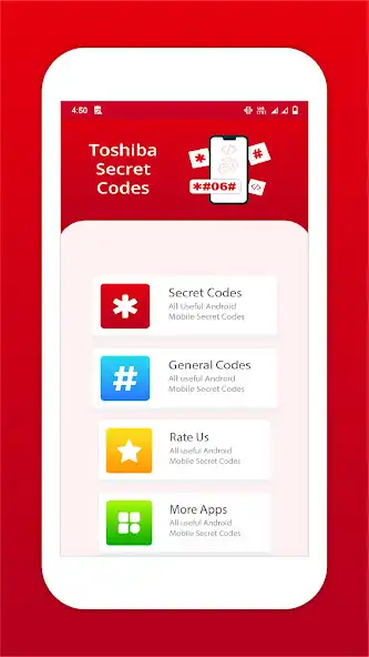 Play Secret Codes for TOSHIBA Phone as an online game Secret Codes for TOSHIBA Phone with UptoPlay