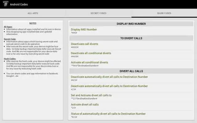 Play SECRET CODES  HASH CODES