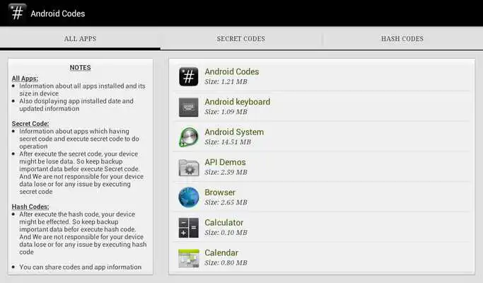 Play SECRET CODES  HASH CODES