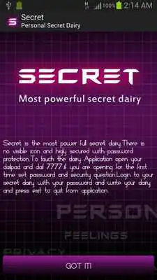 Play Secret Dairy