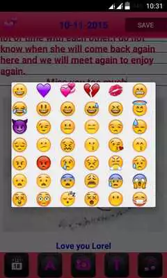 Play Secret diary with lock