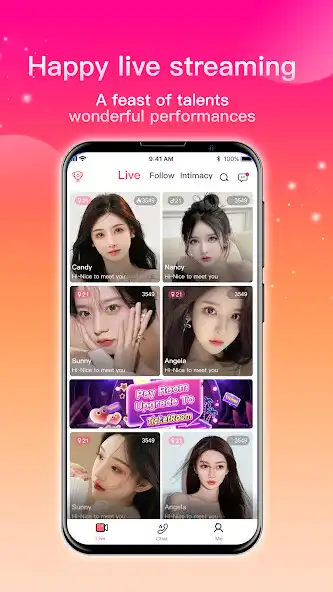 Play Secret Live-Live Entertainment  and enjoy Secret Live-Live Entertainment with UptoPlay