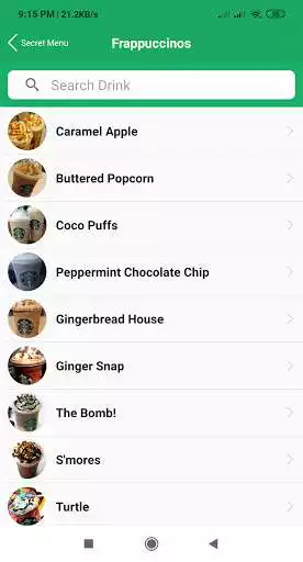 Play Secret Menu for Starbucks -VIP  and enjoy Secret Menu for Starbucks -VIP with UptoPlay