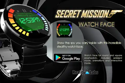Play Secret Mission - Watch Face  and enjoy Secret Mission - Watch Face with UptoPlay