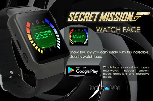 Play Secret Mission - Watch Face as an online game Secret Mission - Watch Face with UptoPlay