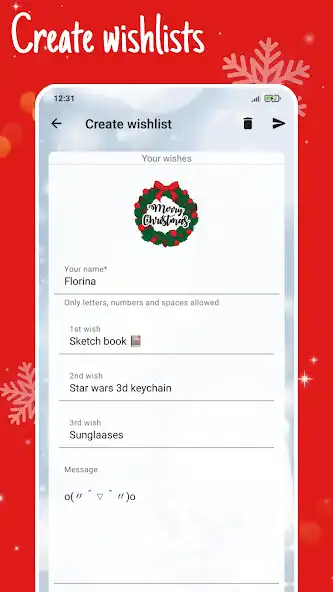 Play Secret Santa: Group  wishlist  and enjoy Secret Santa: Group  wishlist with UptoPlay