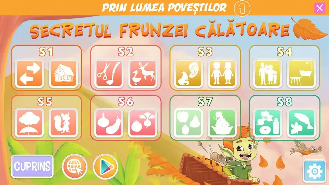 Play Secretul frunzei calatoare  and enjoy Secretul frunzei calatoare with UptoPlay