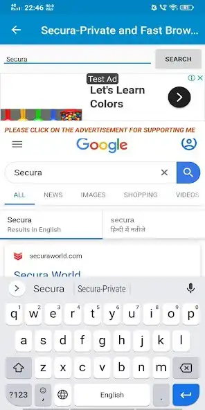 Play Secura--Private and Free Browser as an online game Secura--Private and Free Browser with UptoPlay