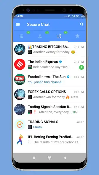 Play SecureChat as an online game SecureChat with UptoPlay