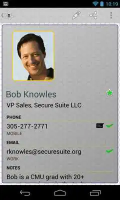 Play Secure Contacts  Passwords