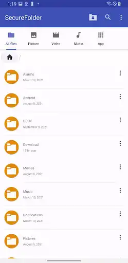 Play SecureFolder(FileLock,AppLock)  and enjoy SecureFolder(FileLock,AppLock) with UptoPlay