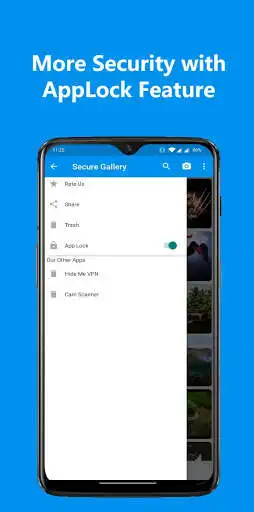 Play Secure Gallery :  Gallery with App Lock Feature as an online game Secure Gallery :  Gallery with App Lock Feature with UptoPlay