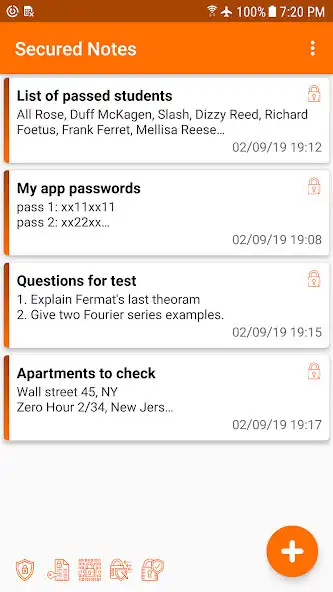 Play Secure notes app as an online game Secure notes app with UptoPlay