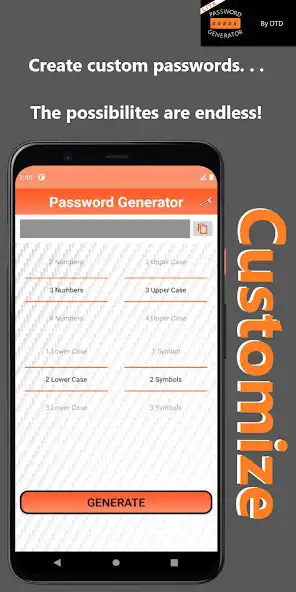Play Secure Password Generator LITE as an online game Secure Password Generator LITE with UptoPlay
