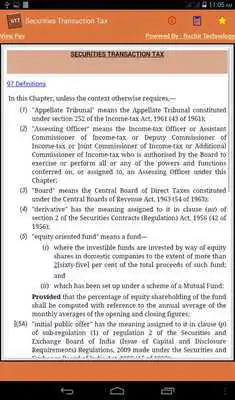 Play Securities Transaction Tax